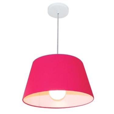 Imagem de Pendente Cone Pink MJ-4039 Para Mesa de Jantar e Estar - Vivare
