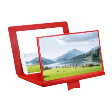 Imagem de Amplificador Do Ecrã Do Telemóvel | Projector Portátil Amplificador de 30 cm | Ampliador de Ecrã 3D HD com Ângulo Ajustável, Espelho e Suporte Dobrável - para Filmes, TV, Jogos, Viagem e Casa