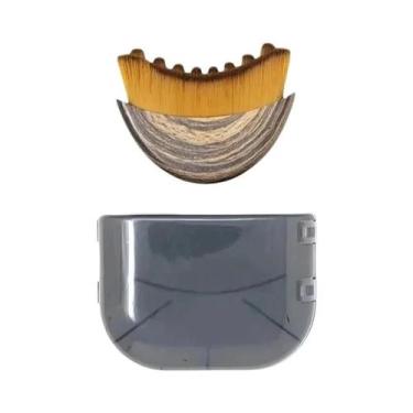 Imagem de Escova De Limpeza Facial Com Cerdas Macias Para Drenagem Linfática Do 