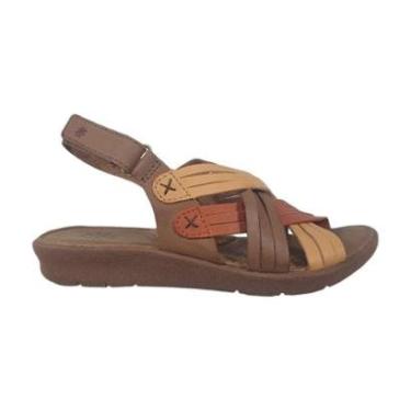 Imagem de Sandália Casual Feminina New Face 39508 Anabela-Feminino