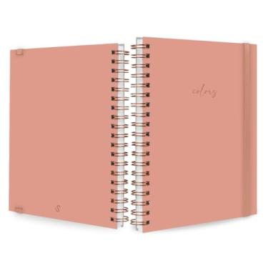 Imagem de Caderno Capa Dura Colegial 96 Folhas Espiral para Anotações Tipo Caderneta Caderno A5 Estilo Caderno de Anotações Alternativa ao Caderno 96 Folhas Capa Dura Não Acompanha Caneta (Pessêgo,01 Matéria (100 folhas))