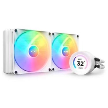 Imagem de Water Cooler NZXT Kraken Elite 280, RGB, 280mm, AMD/Intel, Branco - RL-KR28E-W1-Unissex