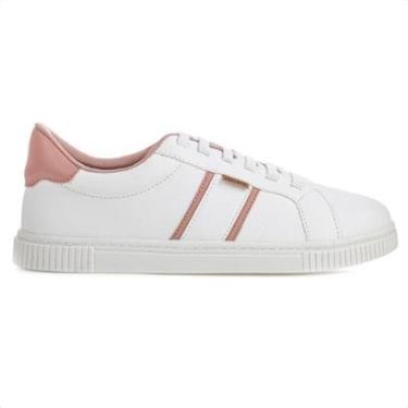 Imagem de Tênis Anacapri York Eco Santorine Branco e Rosa - Feminino-Feminino