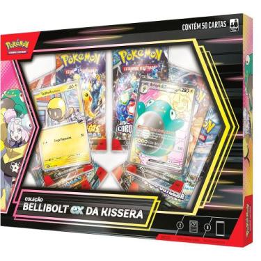 Imagem de Pokémon Tcg Box Coleção Bellibolt Ex Tadbuld Da Kissera, Box Coleção E