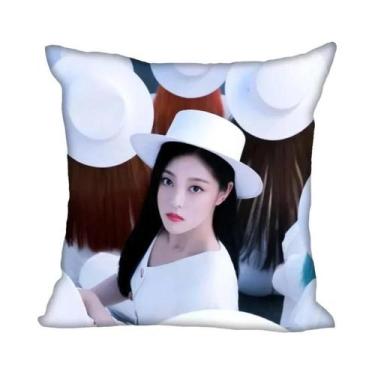 Imagem de Capa De Almofada De Poliéster LOONA KPOP 45x45cm Para Decoração De Qua