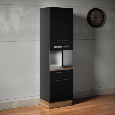 Imagem de Paneleiro em Aço 2 Portas 1 Esquerda Gaveta 60cm Espaço para Forno Rod