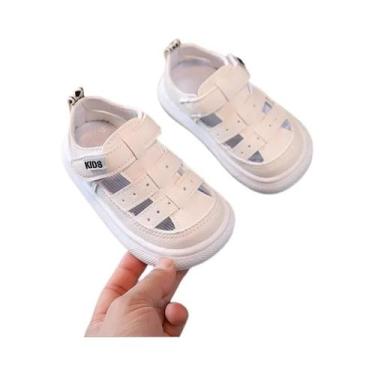 Imagem de Sandálias De Couro Genuíno Para Bebês Meninas E Meninos, Calçados De S