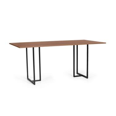Imagem de Mesa De Jantar Retangular Industrial 6 Lugares 200x90cm Atos Noronha - Straub Web