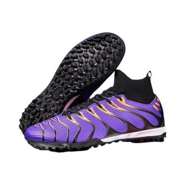 Imagem de Chuteiras De Futebol Masculinas Para Campo E Salão Antiderrapantes FG 