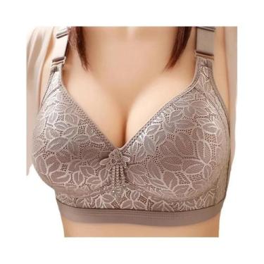 Imagem de Sutiã Feminino Confortável E Respirável, Tamanho Grande, Ajustável, Se
