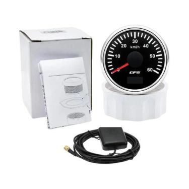 Imagem de Velocímetro GPS HD 52MM Com Luz De Fundo Em 7 Cores 0-200 Km/h Para Ba
