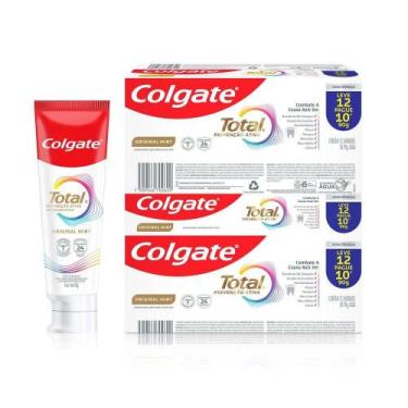 Imagem de Creme Dental Colgate Total Original Mint Prevenção Ativa 90g 12 unidad