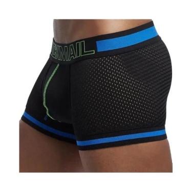 Imagem de Cueca Boxer Masculina De Malha Respirável, Secagem Rápida, Para Esport