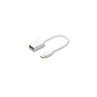 Imagem de Adaptador Ugreen, USB-C Macho para USB 3.0 Fêmea, Branco - UG-30702