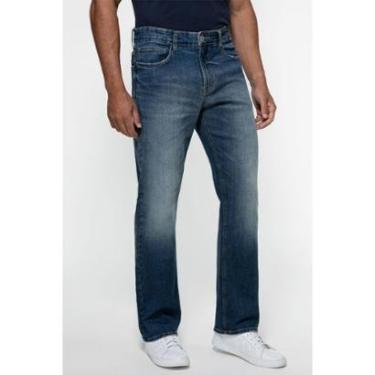 Imagem de Calça Jeans Guess Relaxed Straight Azul-Masculino