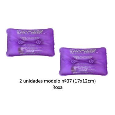 Imagem de Almofada Térmica HOTBAG a original n 7 - DUAS UNIDADES - Roxa - Hot Ba