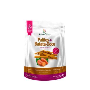 Imagem de Biscoito Palito Batata Doce Leve Crock - 120g