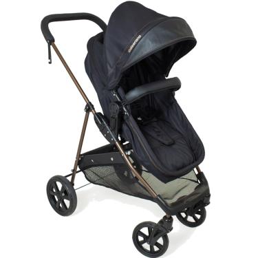 Imagem de Carrinho de Bebe Passeio Moises Galzerano Napoli G22 Preto Cobre