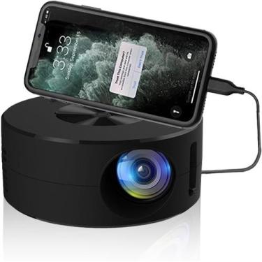 Imagem de Projetor LED HURRISE Mini 1080p HD com a mesma função de tela