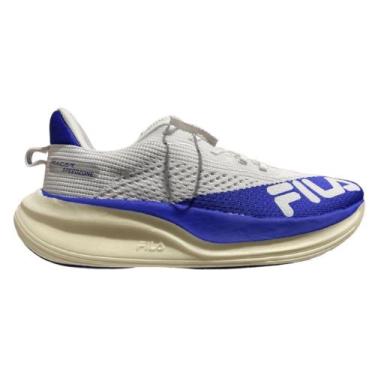Imagem de Tênis Fila Racer Speedzone Masculino - Branco/Azul, 42