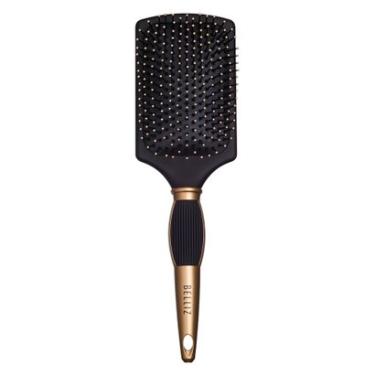 Imagem de Escova de Cabelo Belliz - Black & Gold Racket 1 Un-Unissex