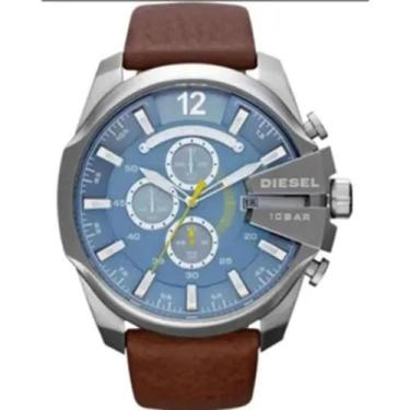 Imagem de Relógio Masculino Mega Chief Dz4281 Only The Brave Aço e Couro - Cliqu