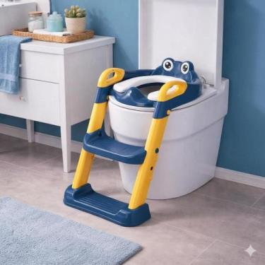 Imagem de Assento Redutor Infantil Cor Azul ou Rosa Sanitário Vaso para Criança 