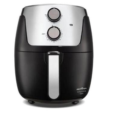 Imagem de Fritadeira air fryer britania 4.2l antiaderente 1500w preta 127v - Bri