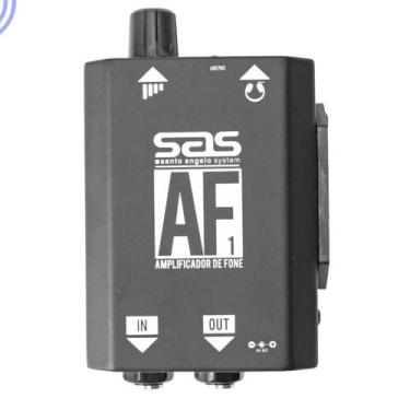 Imagem de Amplificador De Fone de Ouvido AF1 Preto Santo Angelo