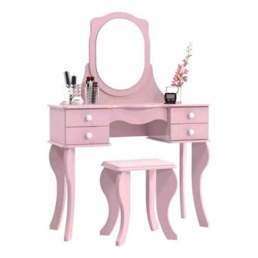 Imagem de Penteadeira Princesa Rosa Patrimar, Rosa