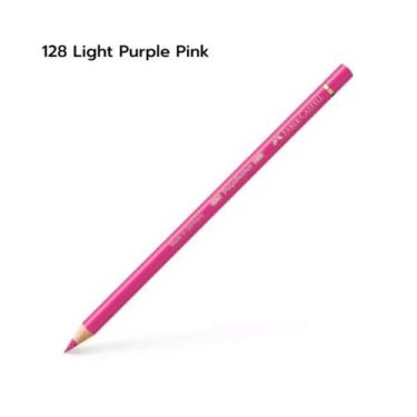 Imagem de Lápis de Cor Faber Castell Polychromos Avulso, 128 Light Purple Pink