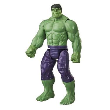 Imagem de Boneco Avengers Titan Hero Blast Gear 30cm - Hulk Deluxe - E7475 Hasbr