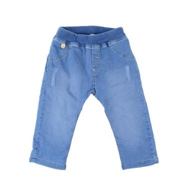 Imagem de Calça Jeans Infantil Feminina Sonho Mágico Peluciada - 2004, 01