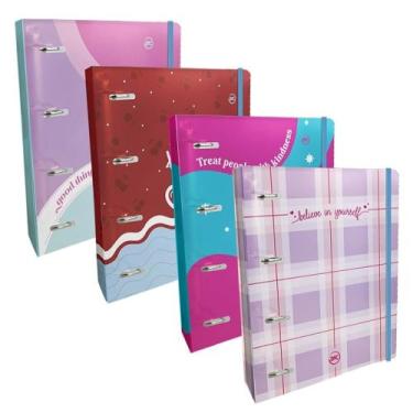 Imagem de Fichário feminino cores variadas tamanho MM - Sic