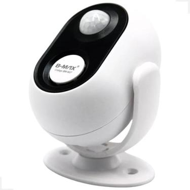 Imagem de Sensor Detector De Presença Com Alarme E Infravermelho BM607 - B-MAX