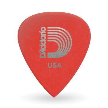 Imagem de Kit 25 Palhetas Duralin Precision 6DRD1-25 .50mm Delrin Vermelha D'Addario