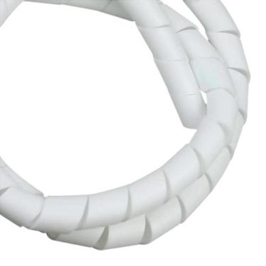 Imagem de Organizador Fios E Cabos Espiral Spiraduto 1/8 Branco 5mts - NoBrand