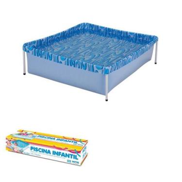 Imagem de Piscina Infantil Estrutural 400 Litros De Lona Criança - Mor