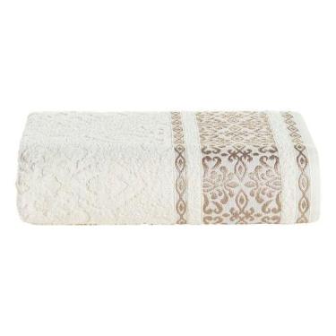 Imagem de Toalha De Rosto Essence Gramatura 450g/m² Avulsa 100% Algodão - Pérola