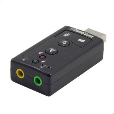 Imagem de Adaptador Usb Som 7.1 - 2 Saidas IT-BLUE LE5556