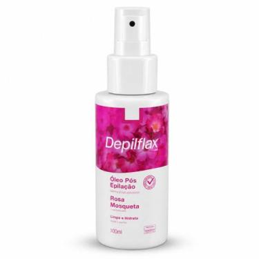 Imagem de Óleo Removedor Pós Depilação Depilflax Rosa Mosqueta 100ml Para Resídu
