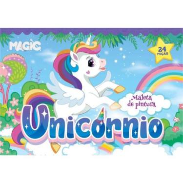 Imagem de Maleta para Pintura Unicornio 24 Pecas (0000001081671) - Magic KIDS