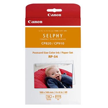 Imagem de Canon - Suprimentos de impressora a jato de tinta - Papel fotográfico brilhante 10 x 15 cm - 50 folhas - RP50