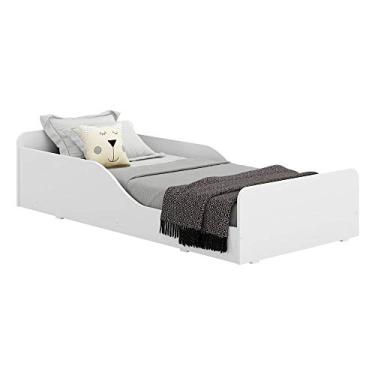 Imagem de Cama Infantil Montessoriana p/colchão 70 x 150 cm 100% Mdf Multimóveis Fg2379 Branca
