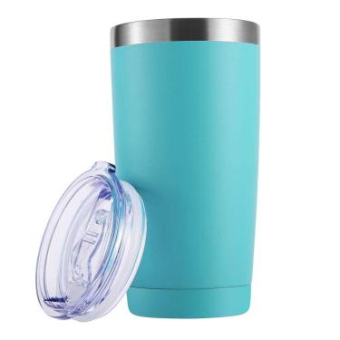 Imagem de Copo Térmico em Aço Inox 500 ml Verde Água Verside