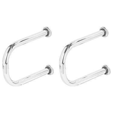 Imagem de Kit 2 Barra De Apoio Para Lavatório Universal 25cm Nrb9050