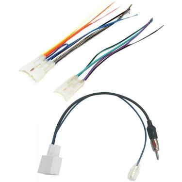 Imagem de Kit Chicote De Ligação + Chicote Adaptador De Antena Toyota Corolla 2009 Á 2011 Etios 2012 Á 2018 Hilux 2012 Á 2017 Yaris 2018 2019