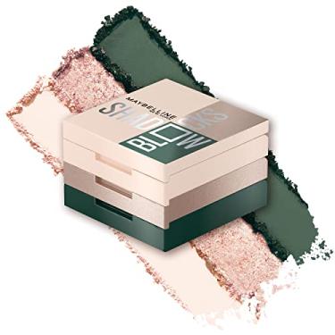 Imagem de Maybelline Shadow Blocks Shadow Blocks Eyeshadow Palette, Stacked Eye Shadow Trio, 26th & Madison Ave, 0.08 oz