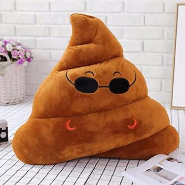 Imagem de Plush de cocô de cocô de pelúcia brinquedo de boneca de Natal, aniversário de halloween crianças presentes estranhos travesseiro de cocô (Color : D, Height : 25cm)