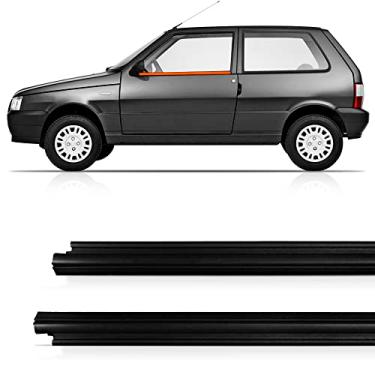 Imagem de Par Pestana Borracha Vidro Externa Uno Elba Premio 2 Portas